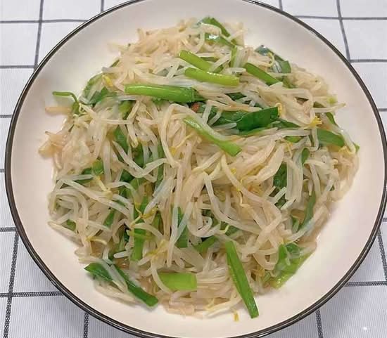Stir Fried Bean Sprouts 清炒豆芽
